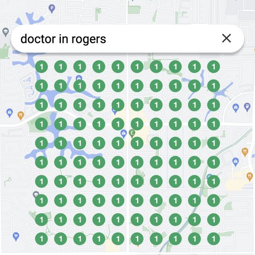 Prime position in local search for Rogers physicians