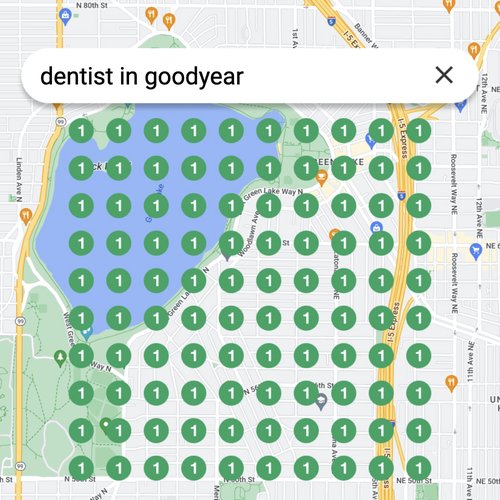 Top search result for dental services in Goodyear