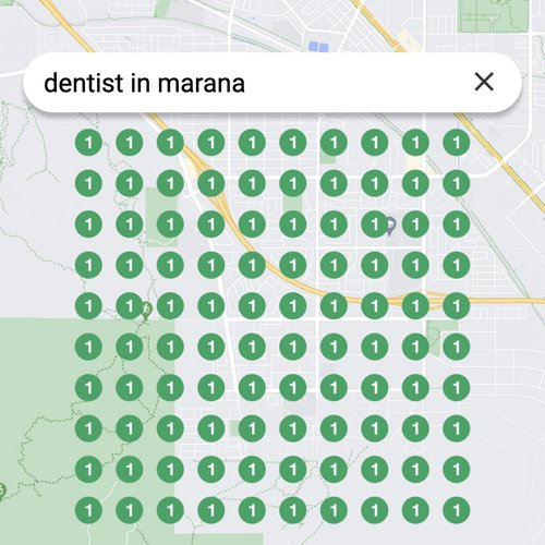 Top search result for dental services in Marana