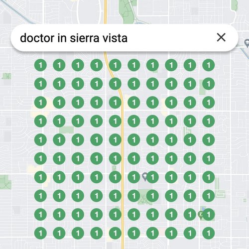 Top search result for medical services in Sierra Vista