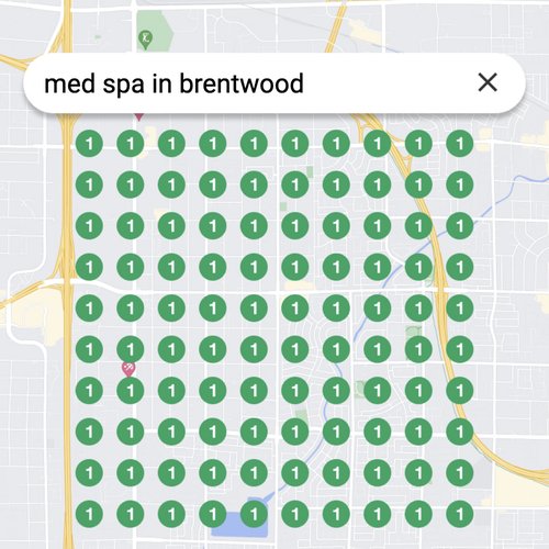 Leading Google Maps listing for beauty treatments in Brentwood