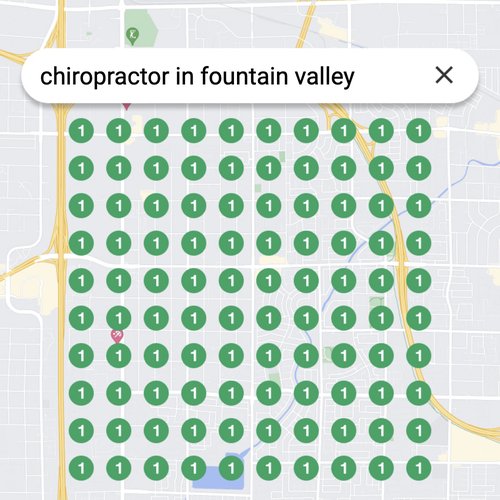 Prime position in local search for Fountain Valley chiropractors