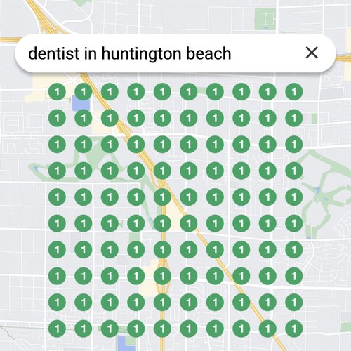 Ranking #1 as a dentist on Google Maps