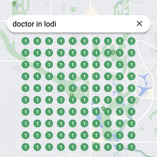 Ranking #1 as a doctor in Lodi on Google Maps