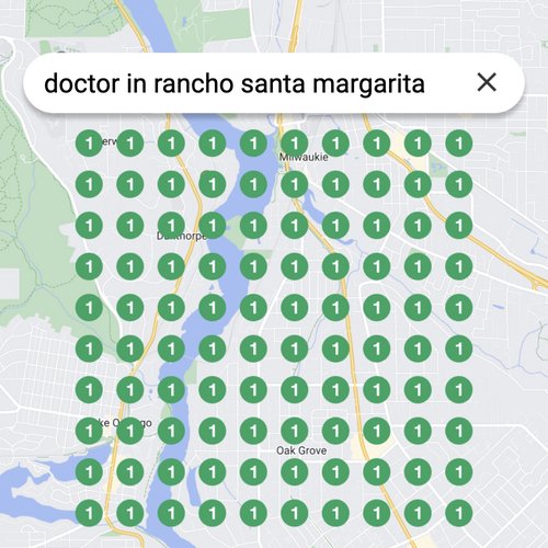 Prime position in local search for Rancho Santa Margarita physicians