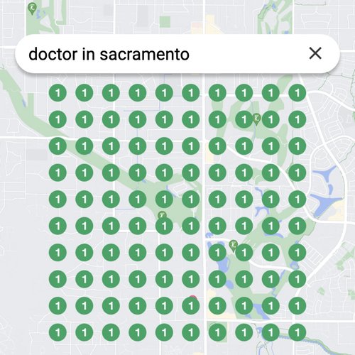 Prime position in local search for Sacramento physicians