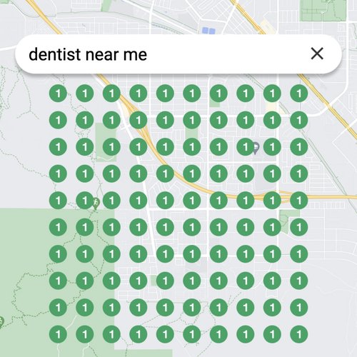 Ranking #1 as a dentist on Google Maps