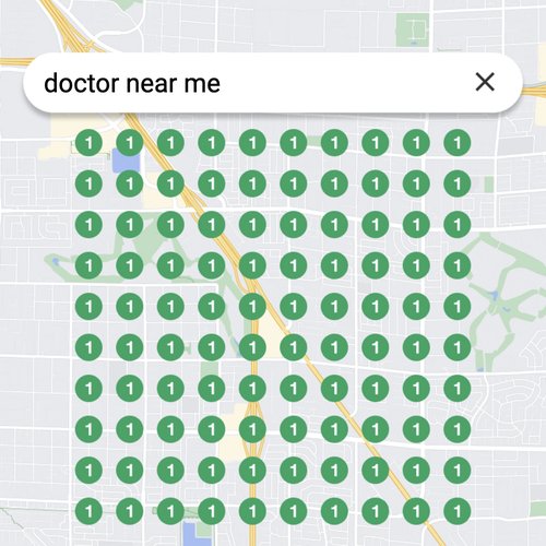 Ranking #1 as an doctor on Google Maps