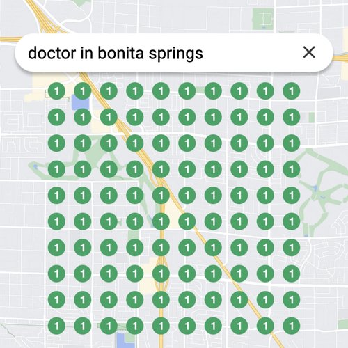 Ranking #1 as a doctor in Bonita Springs on Google Maps