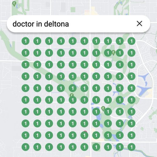 Prime position in local search for Deltona physicians