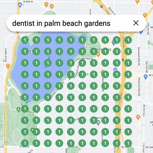 Top search result for dental services in Palm Beach Gardens