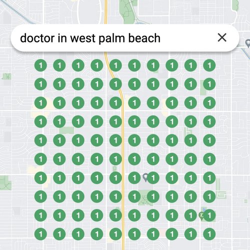 Top search result for medical services in West Palm Beach