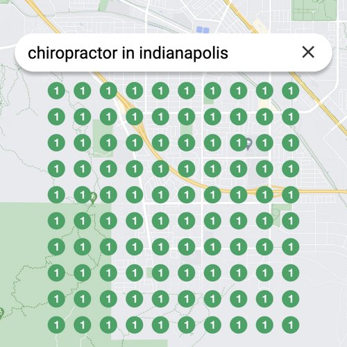 Prime position in local search for Indianapolis chiropractors