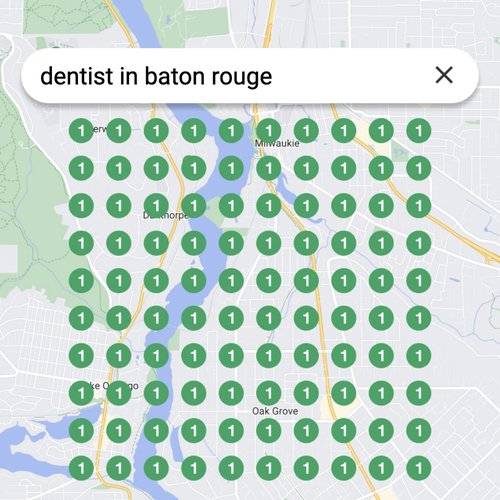 Top search result for dental services in Baton Rouge