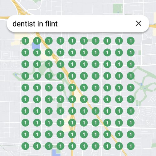 Ranking #1 as a dentist on Google Maps