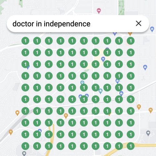 Prime position in local search for Independence physicians