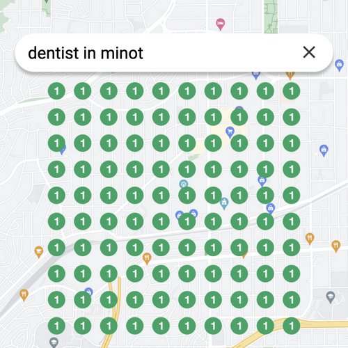 Ranking #1 as a dentist on Google Maps