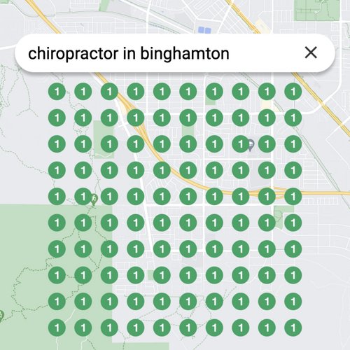 Prime position in local search for Binghamton chiropractors