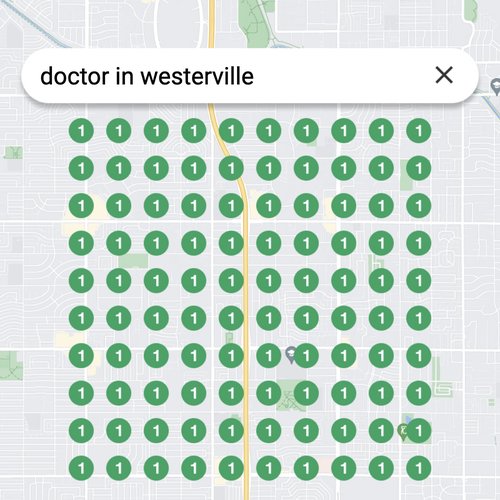 Top search result for medical services in Westerville