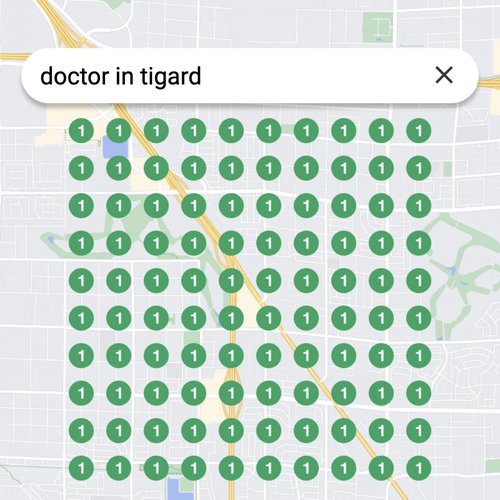 Top search result for medical services in Tigard