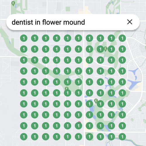 Ranking #1 as a dentist on Google Maps