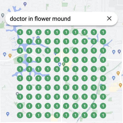 Top search result for medical services in Flower Mound