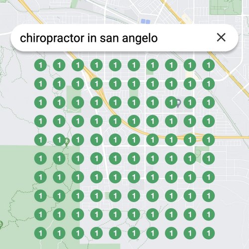 Top search result for chiropractic services in San Angelo